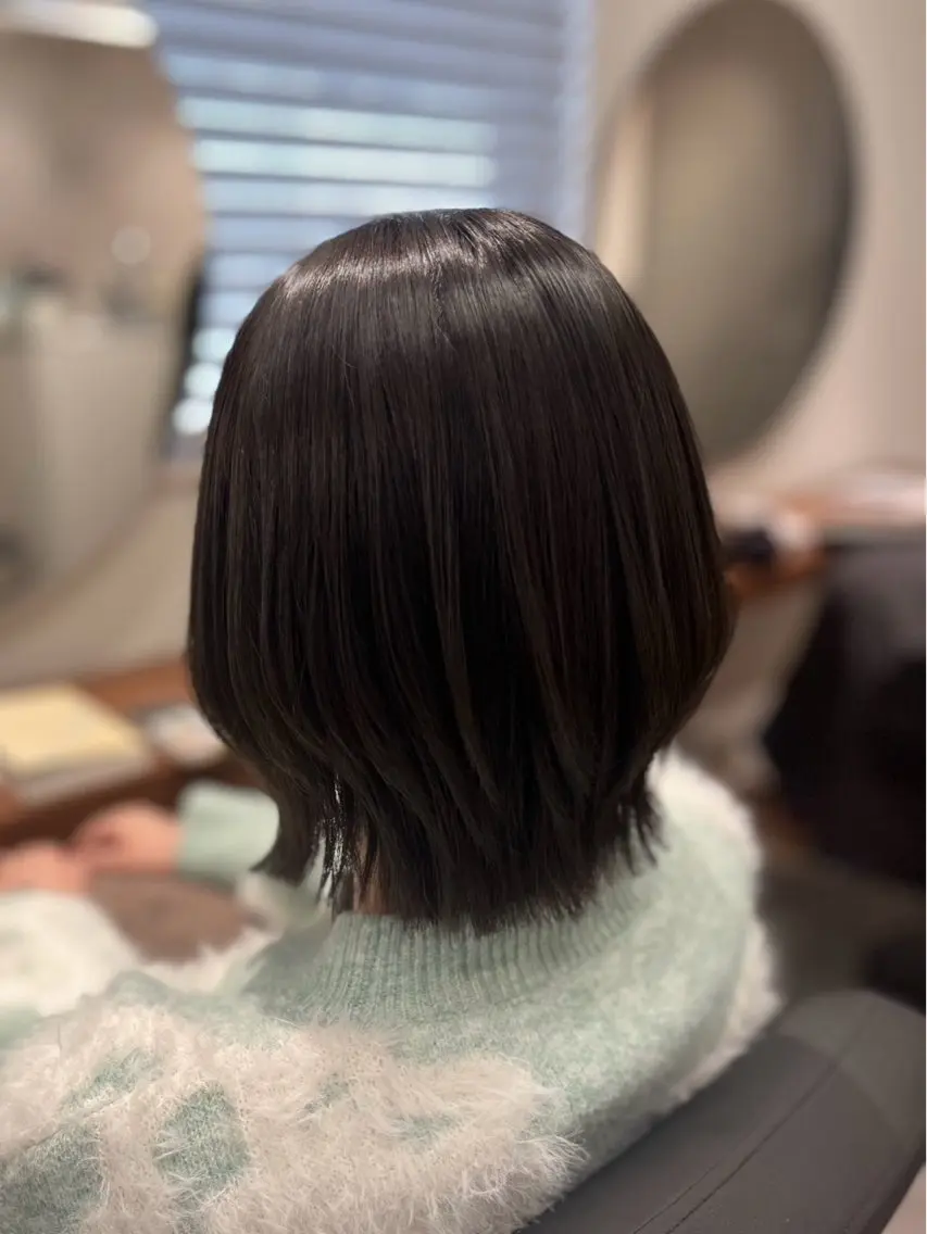 ミディアム 相良 若奈のヘアスタイル