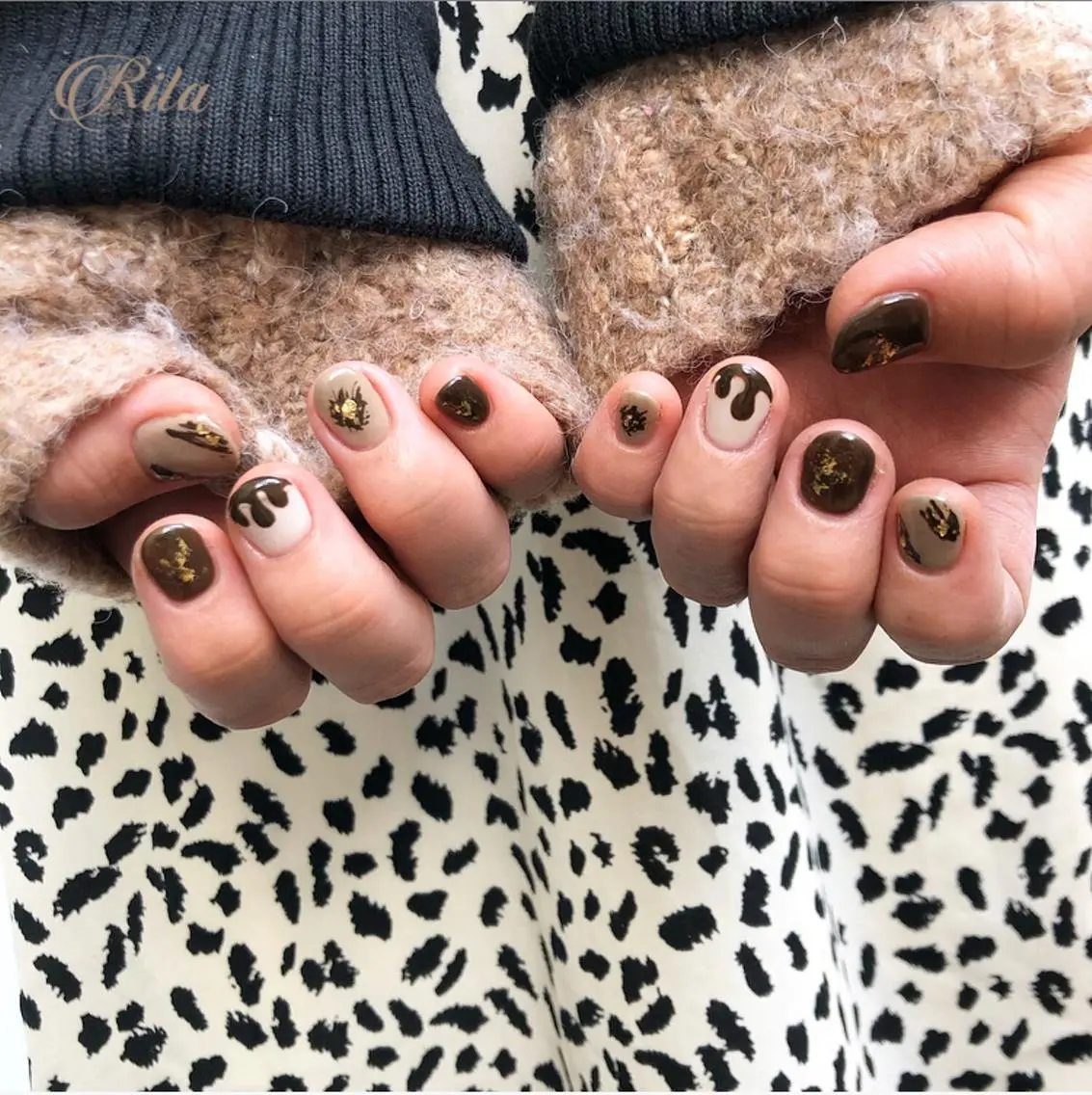 ネイル バレンタイン salon de fika【中崎町】のネイルデザイン