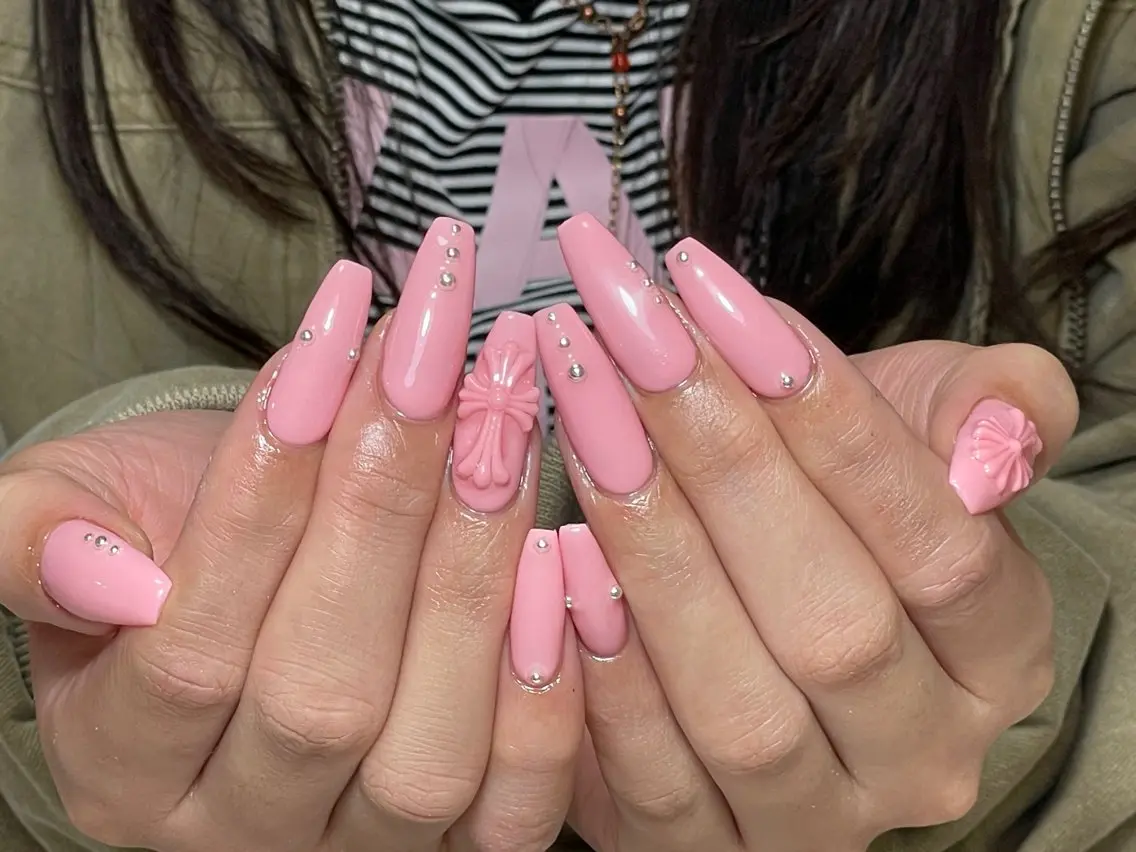 ネイル ハンドネイル ハンドケア 🍑 momo_nailのネイルデザイン
