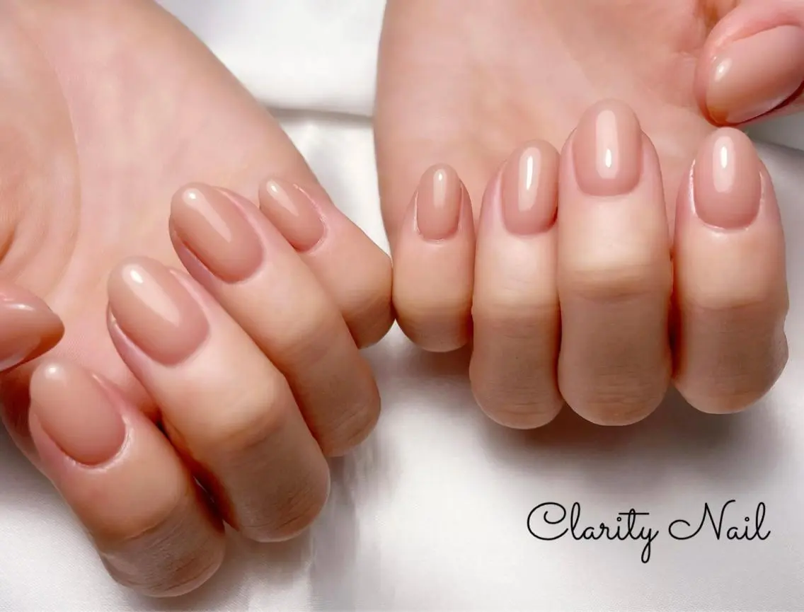 ネイル ワンカラーネイル ハンドネイル Clarity Nailのネイルデザイン