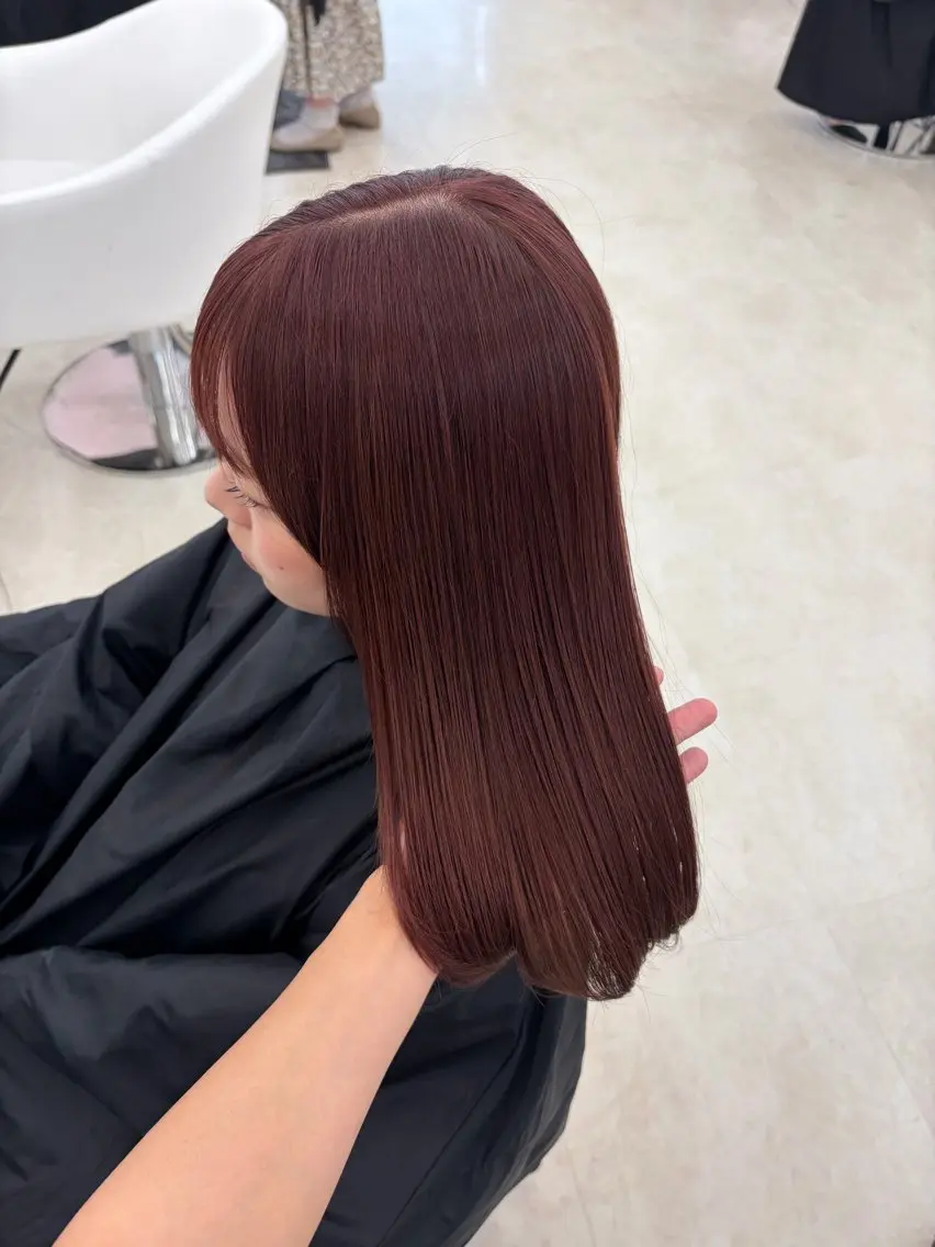 ミディアム カラー ヘアカラー トリートメント 🎀mai 似合わせ ×トレンドヘア🎀のヘアスタイル