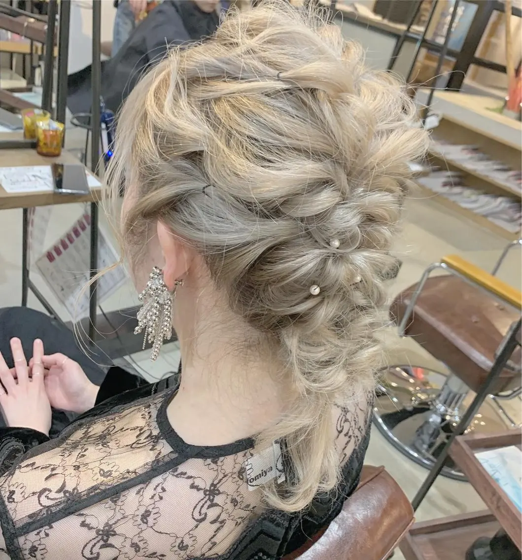 ヘアアレンジ❤︎ヘアセットの写真