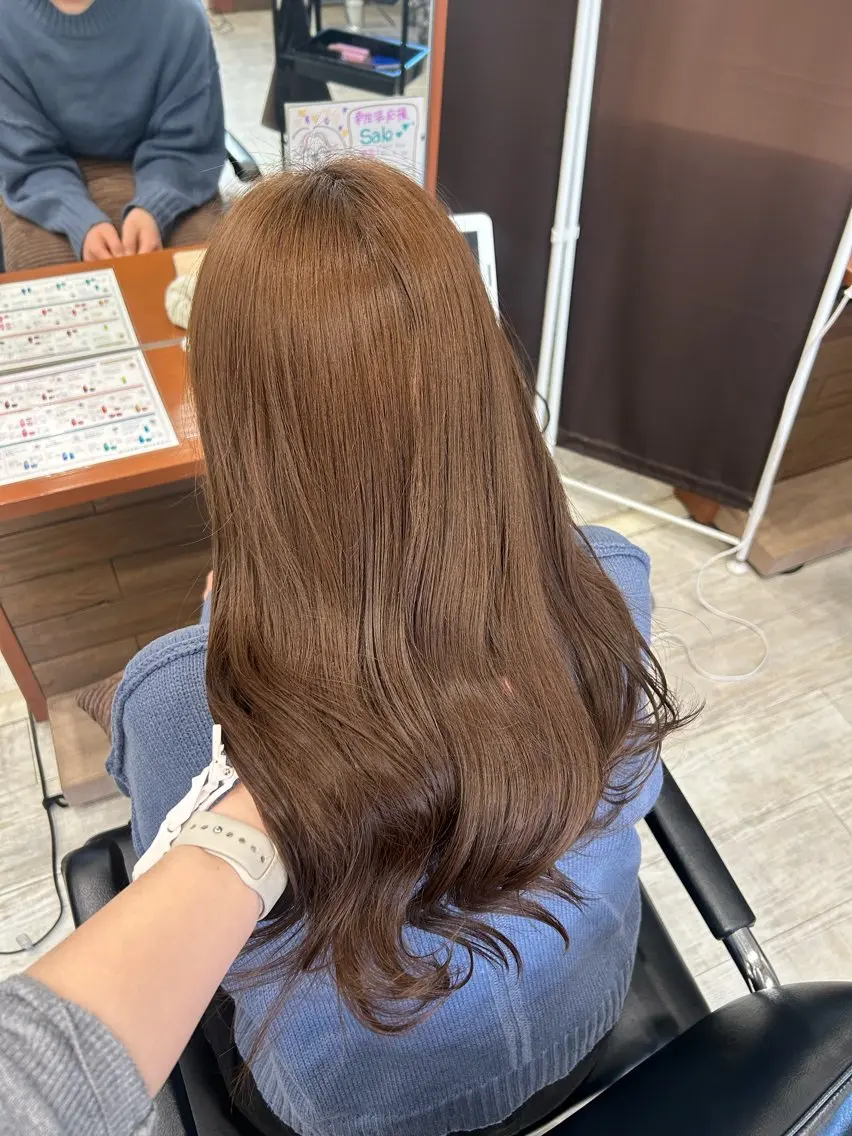 カラー ベージュカラー 透明感カラー ヘアカラー 🎀透明感/レイヤ ー/Kotona🎀のヘアスタイル