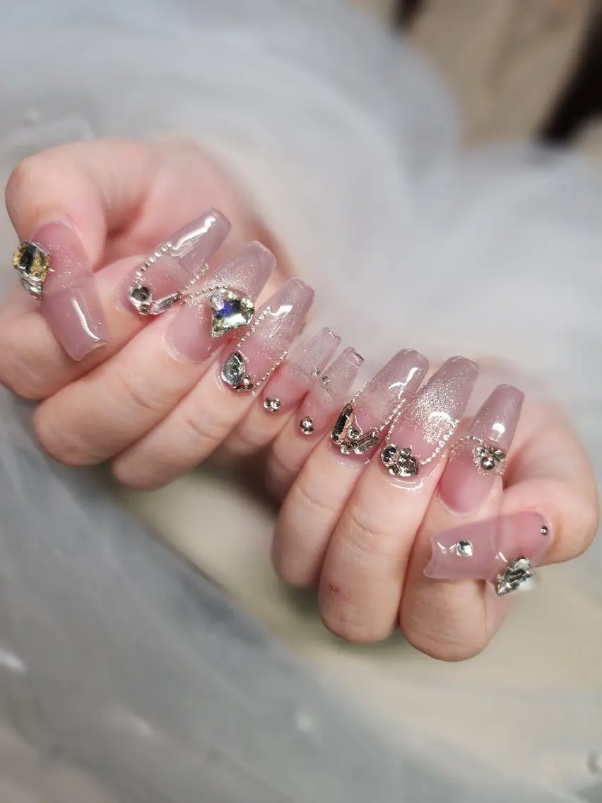 ネイル ハンドネイル eightyfour nail💚白石のネイルデザイン