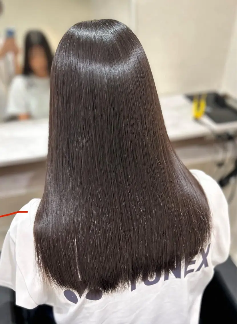 ロング むっちー/超高濃度 水素髪質改善サロンのヘアスタイル