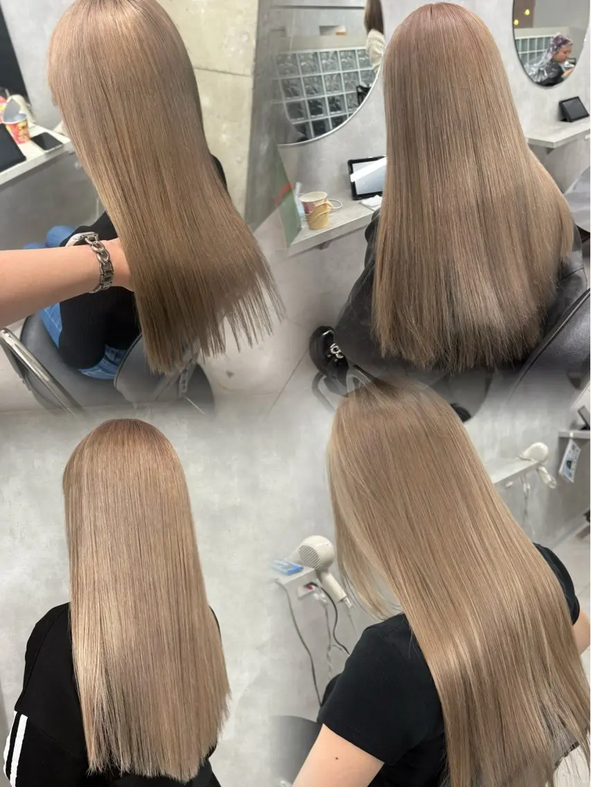 💜ミニモ限定カット&ダブルカラー🩷の写真