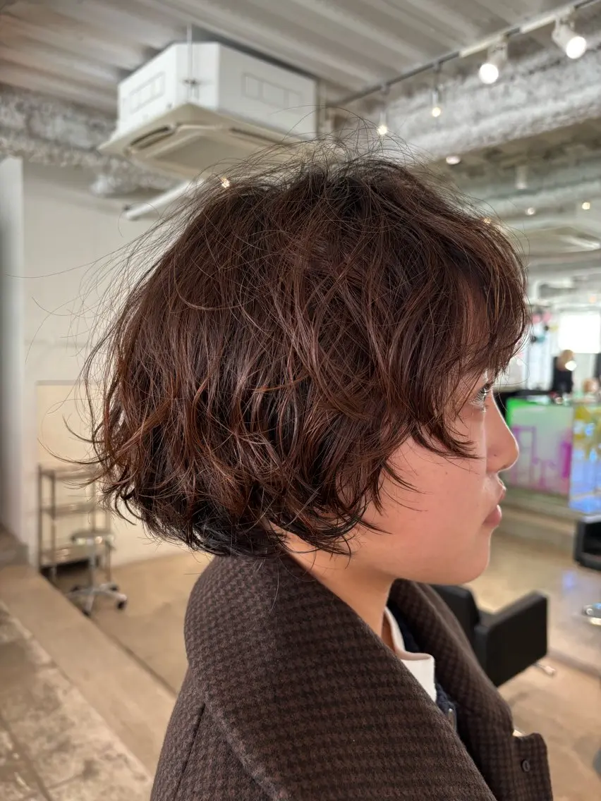 パーマ カット パーマ ANY/須田麻人 /パーマスタイルのヘアスタイル