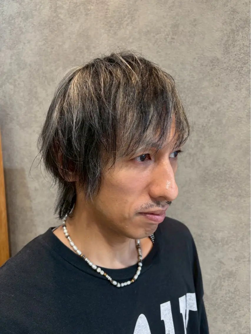 ミディアム メンズ メンズスタイリスト ティアラ👑のヘアスタイル