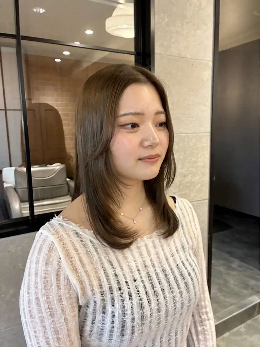 【🚨21日限定直前割🉐】似合わせカット➕ブリーチなしダブルカラー➕お試しTr🏷️の写真