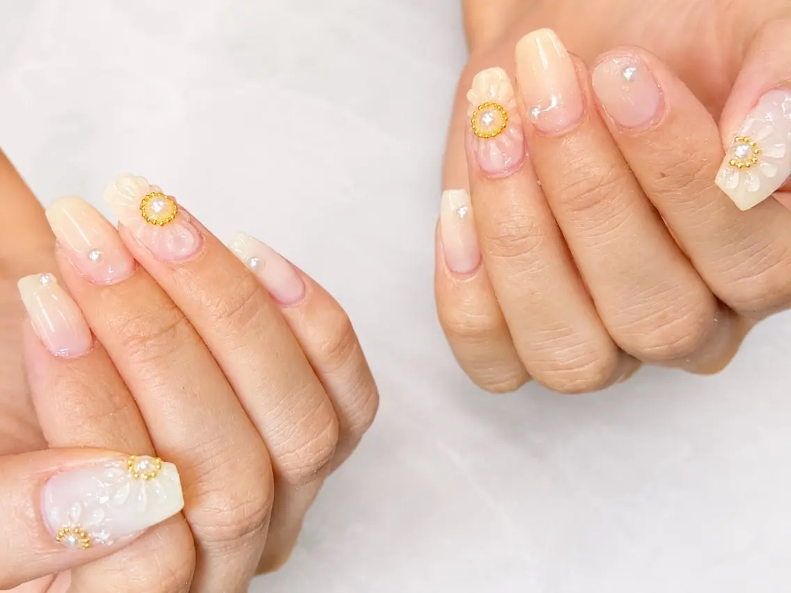 セミロング nail salon syisyu梅田店のネイルデザイン