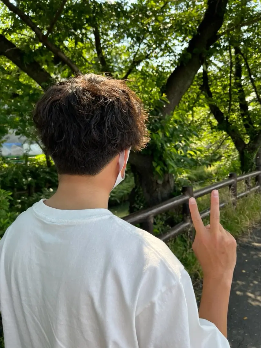 パーマ メンズ メンズパーマ メンズツイストパーマ ツイストパーマ Earth岩槻店 YAGIのヘアスタイル