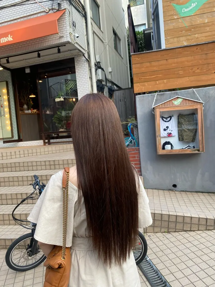 ロング カラー ヘアアレンジ 20代〜40代 大塚🌱松原大将のヘアスタイル