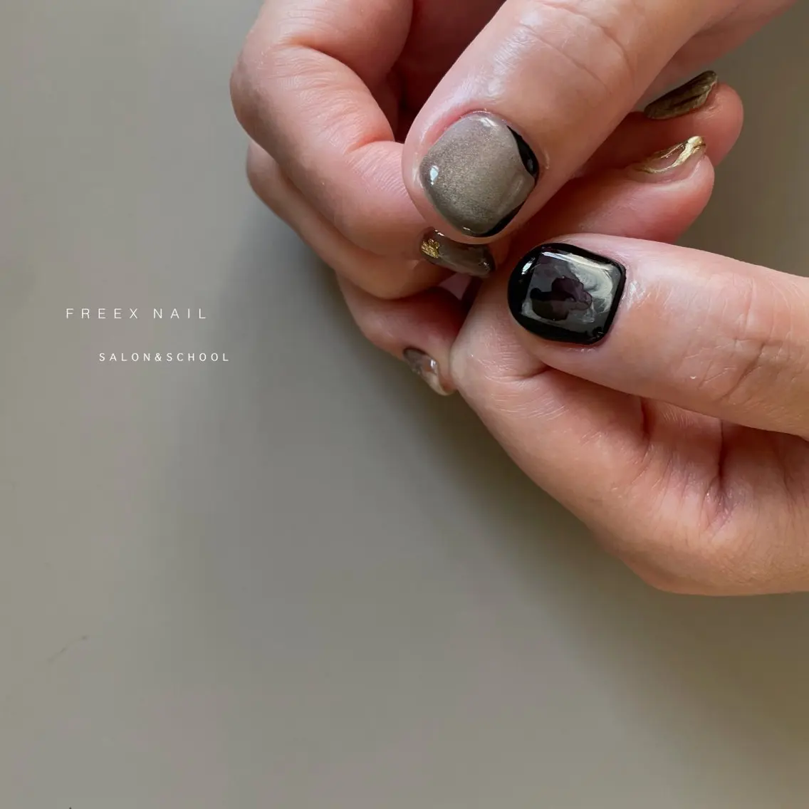 ネイル ハンドネイル フットネイル freex nail /ニュアンス/個性派のネイルデザイン