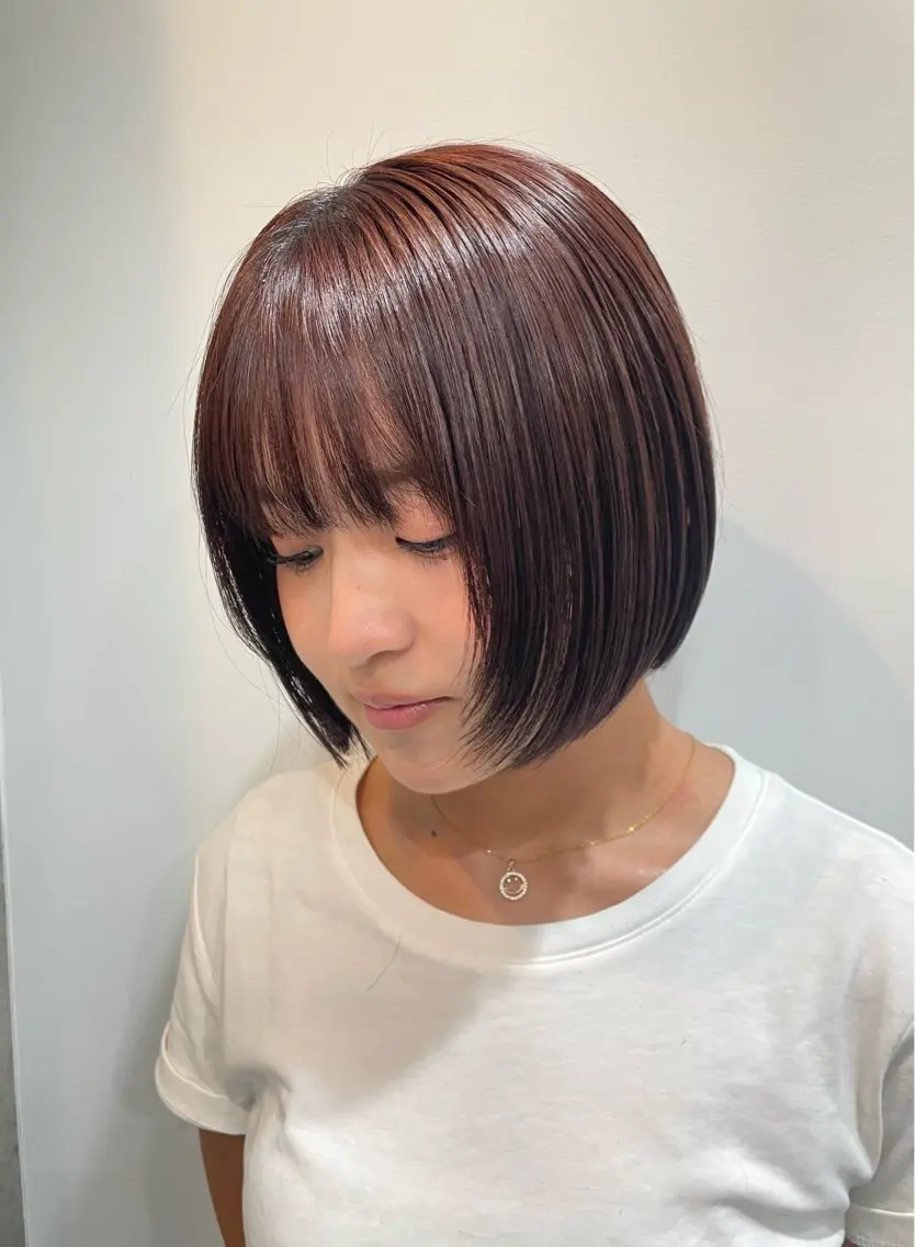 ショート カット ヘアカラー トリートメント 🦋ハイトーン🦋/ かのんのヘアスタイル