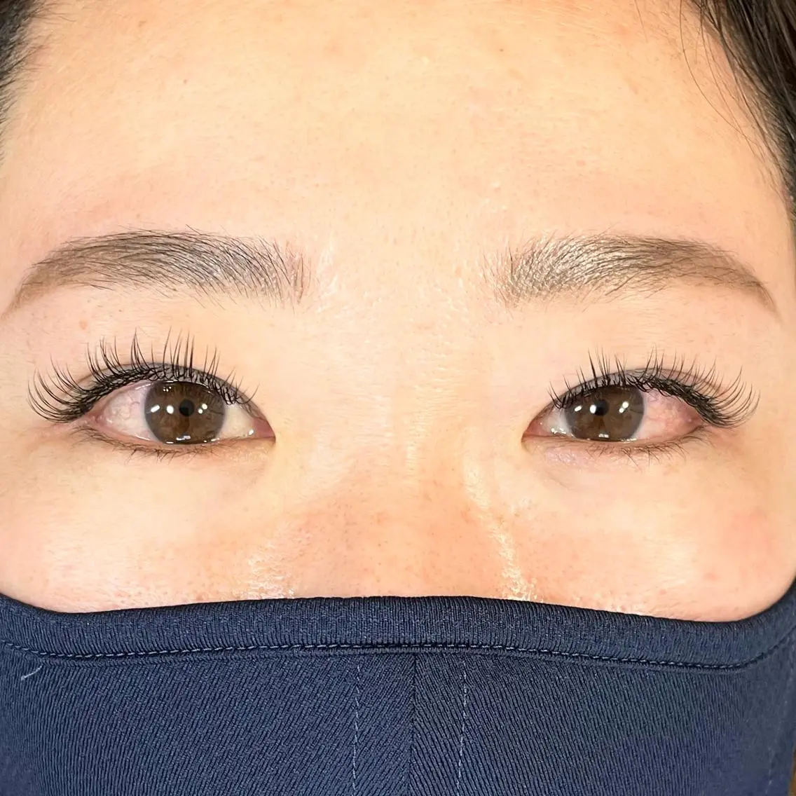 マツエク・マツパ Dカール フラットラッシュ セクシー LEDエク◎中目黒 まつげまゆげサロンのマツエク・マツパデザイン