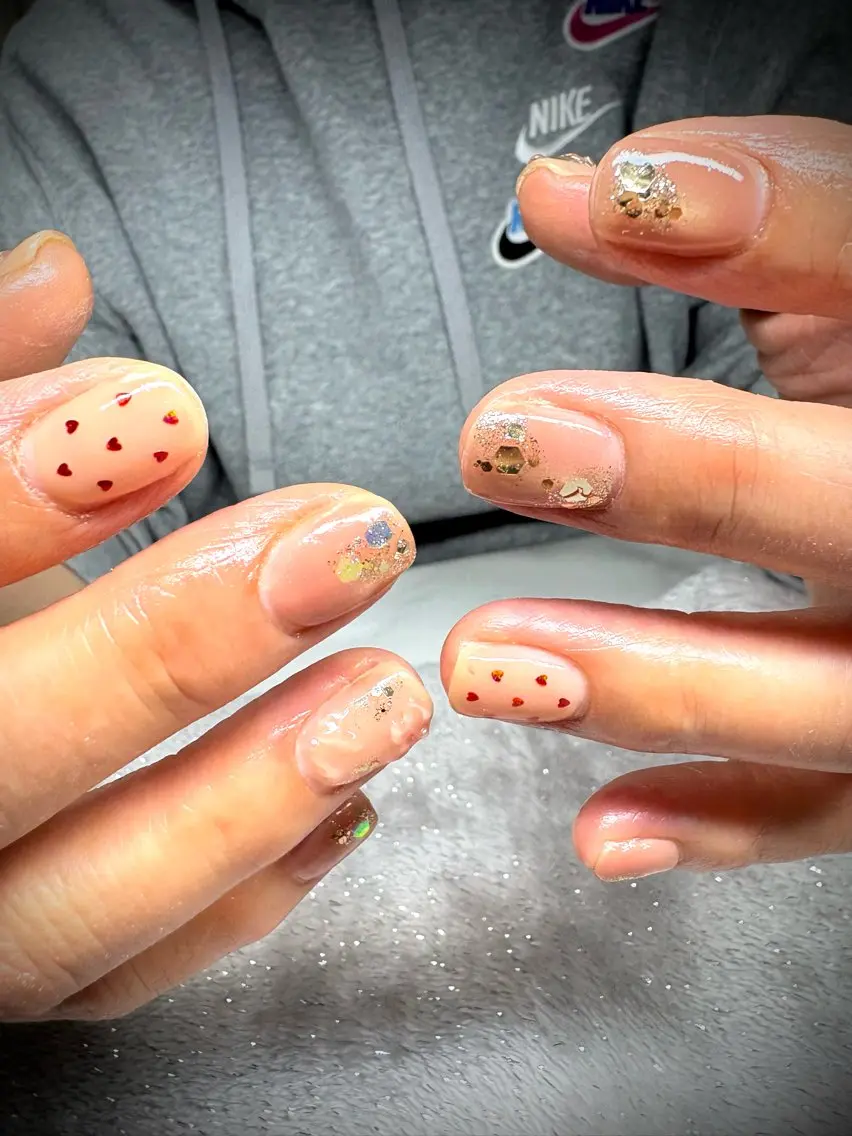 ネイル ドット マグネットネイル ニュアンスネイル ハンドネイル nail.s misatoのネイルデザイン