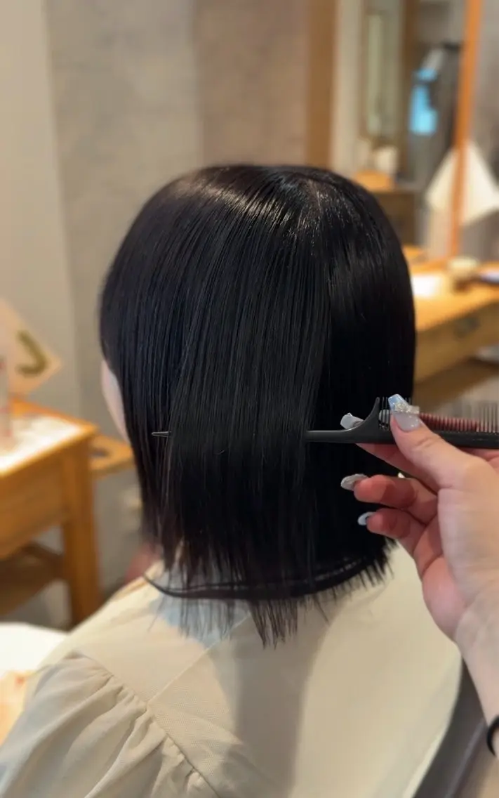 ショート カラー カット ヘアカラー 乃空/★縮毛矯正✩* /うる艶(.⩊<)☆のヘアスタイル