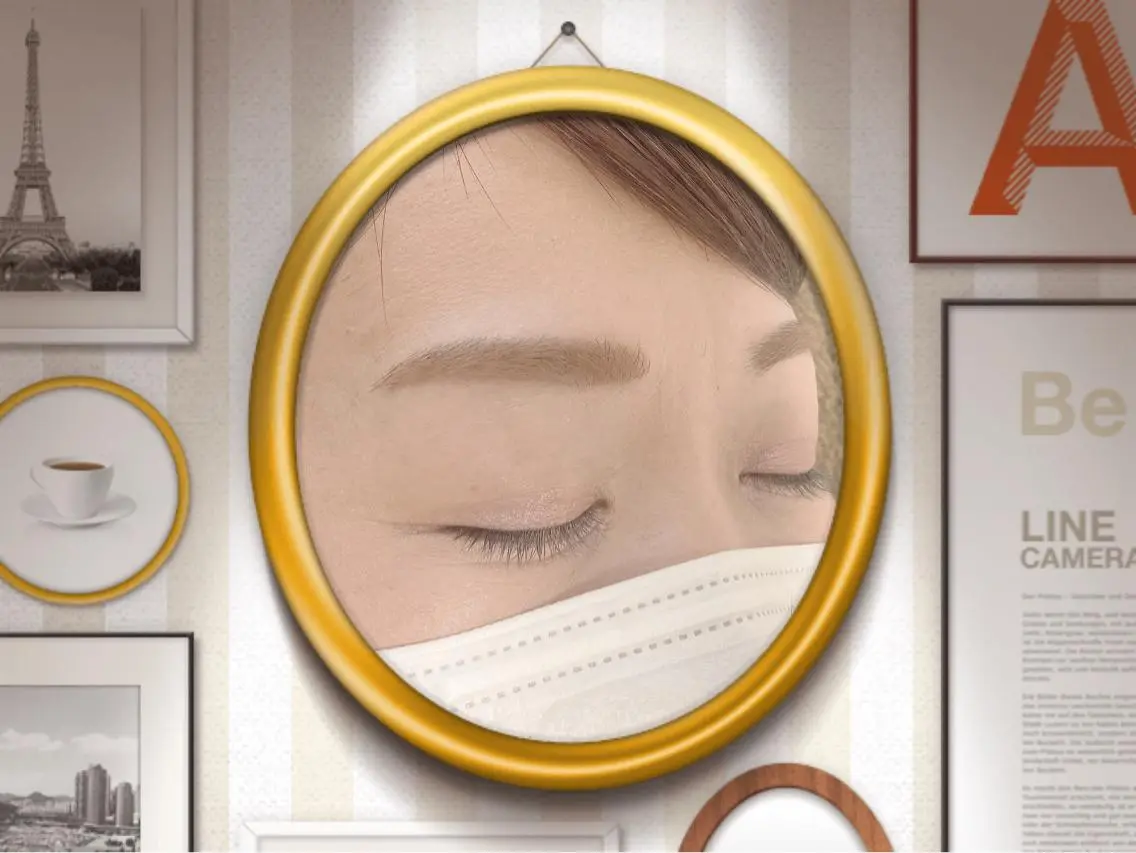 アイブロウ美眉スタイリング(黄金比率測定&眉Wax脱毛&眉カット)の写真