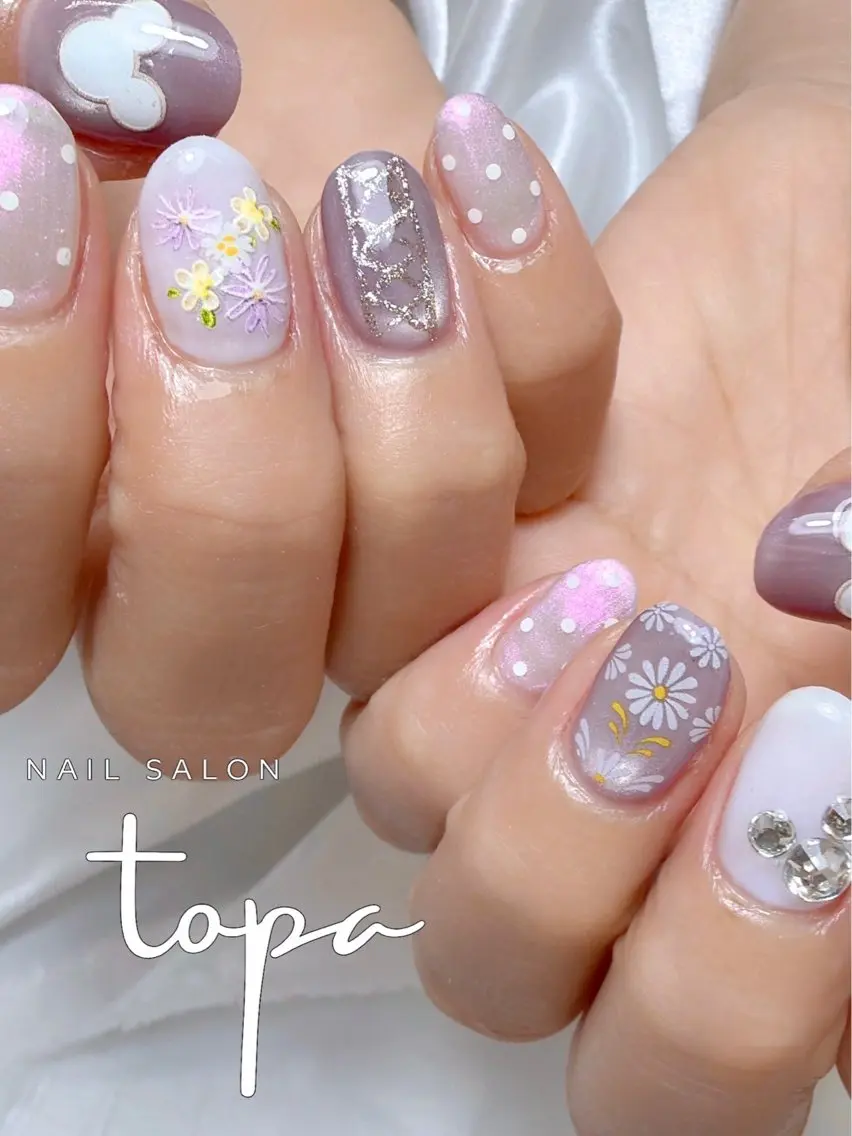 ミディアム nail salon topaのネイルデザイン