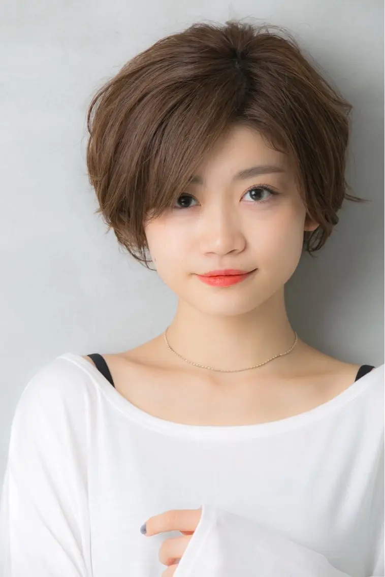 ショート カラー ハンサムショート 髪質改善 似合わせカット ショートヘア 小顔カット 平日オススメ✨ コスパ&タイパ✨山下のヘアスタイル