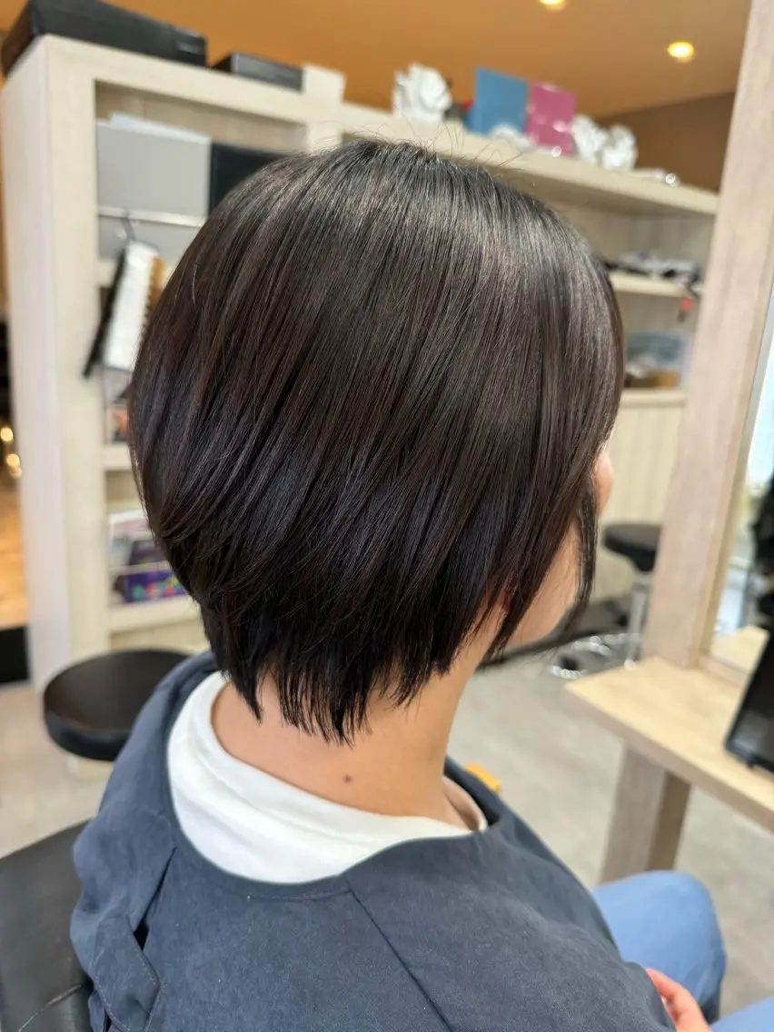 ショート カット 永田 まどかのヘアスタイル