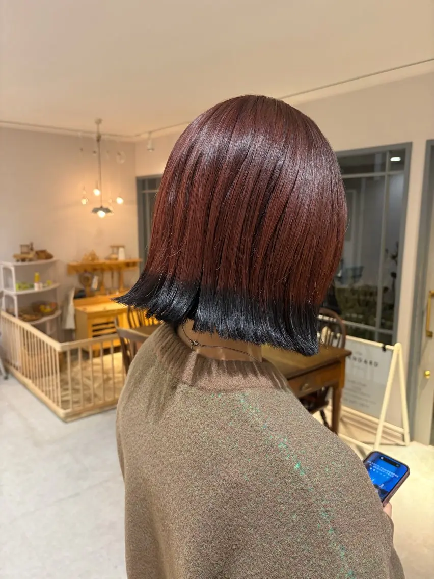 ショート カラー ‎🤍透明感カラー 【仙川】セリナ‎🤍のヘアスタイル