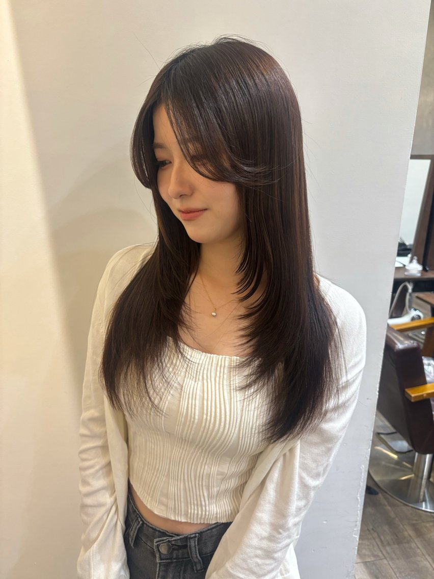 ロング ロングレイヤー レイヤーカット ロング ボブカット募集中/ COCOROのヘアスタイル