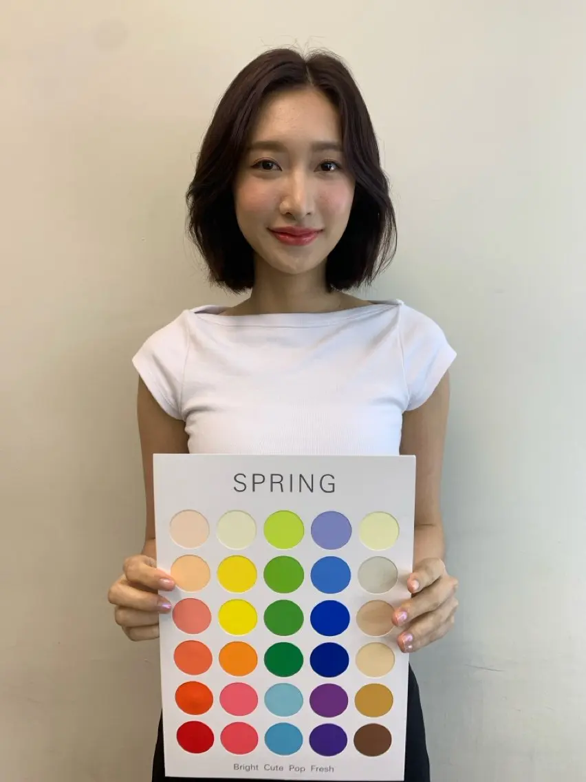 【1名様】4シーズンパーソナルカラー＋内面パーソナルカラーの写真
