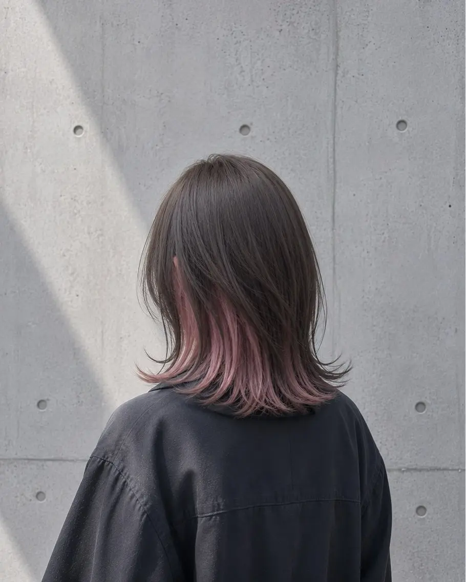 ケアカラー➕インナーカラー 🍒ྀི(プラス料でトリートメントもご利用可能です🙆🏻♀️)の写真