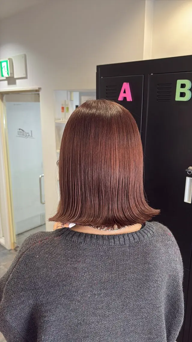 ミディアム 坂 美来乃のヘアスタイル