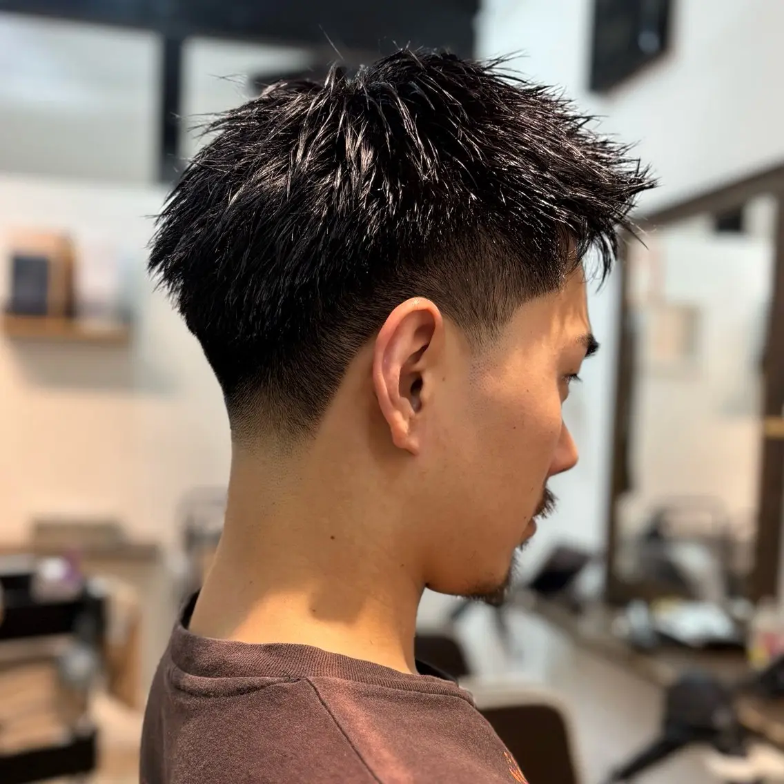ショート 大人メンズスタイル 小林秀徳のヘアスタイル