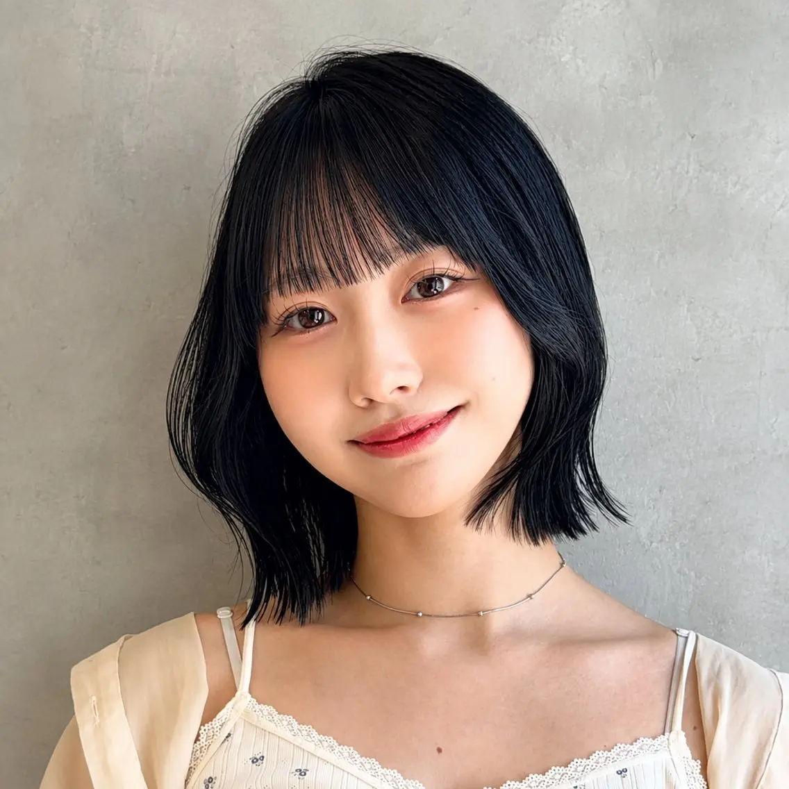 ミディアム カラー ボブレイヤー ボブ レイヤーカット カット ヘアカラー トリートメント 🩷小川大輔🩷 ボブ/インナーカラーのヘアスタイル