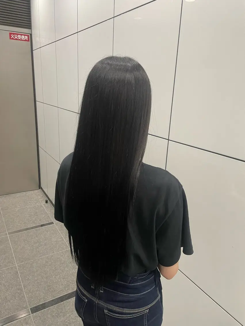 カラー 透明感カラー カラーモデル募集/ 森本明花のヘアスタイル