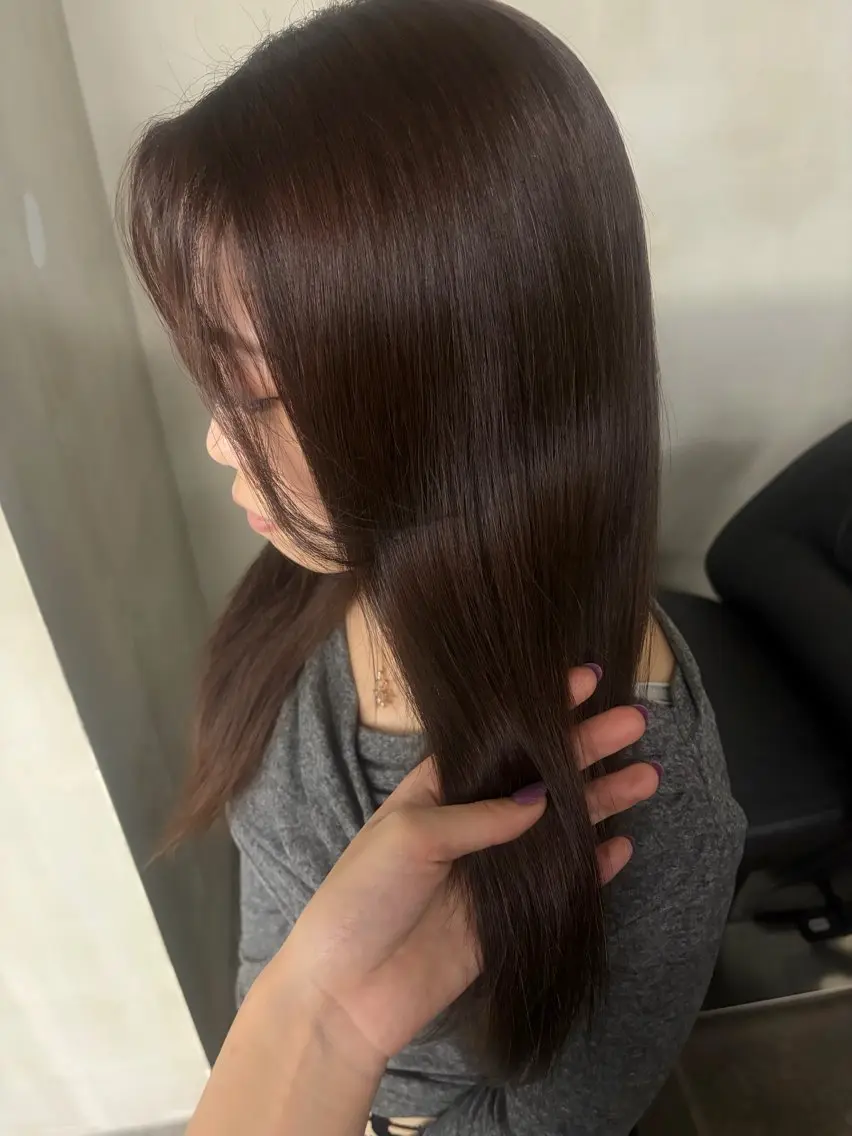 カラー YUTSUKI 🫧のヘアスタイル