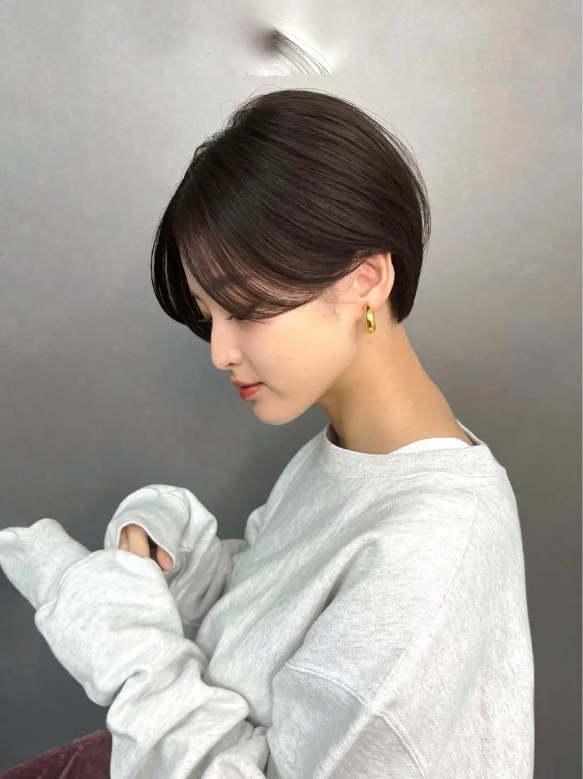 ショート 💖艶髪ショートヘア 韓国ヘア/asukaのヘアスタイル