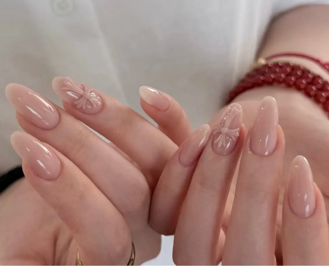 ネイル ハンドネイル E.N🦋 長さ出し/持ち込みのネイルデザイン