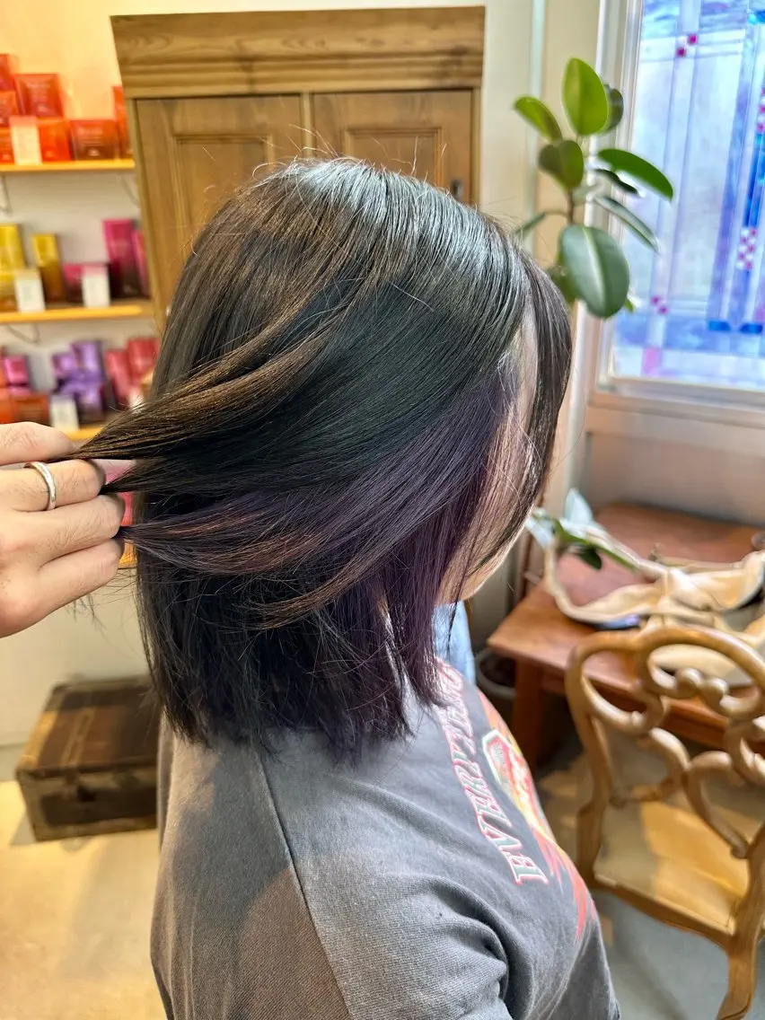 ミディアム 石井 寛司のヘアスタイル
