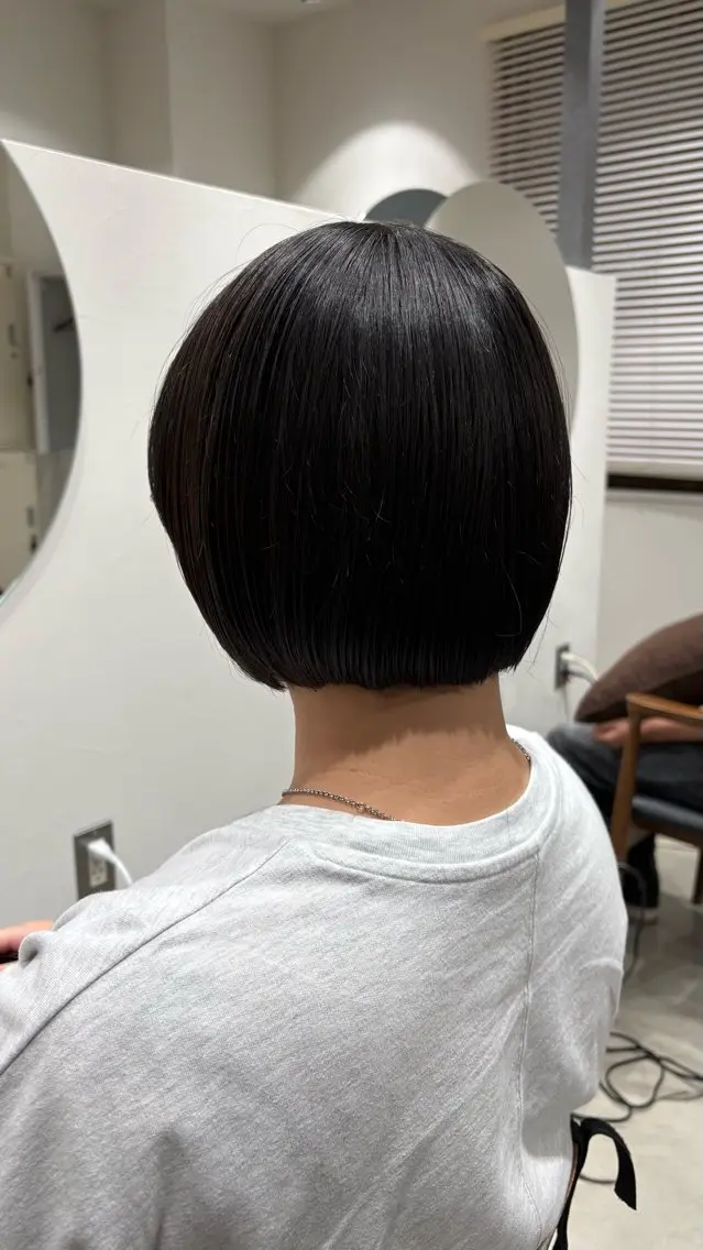 ショート ボブ ボブ/レイヤー /河内温太のヘアスタイル