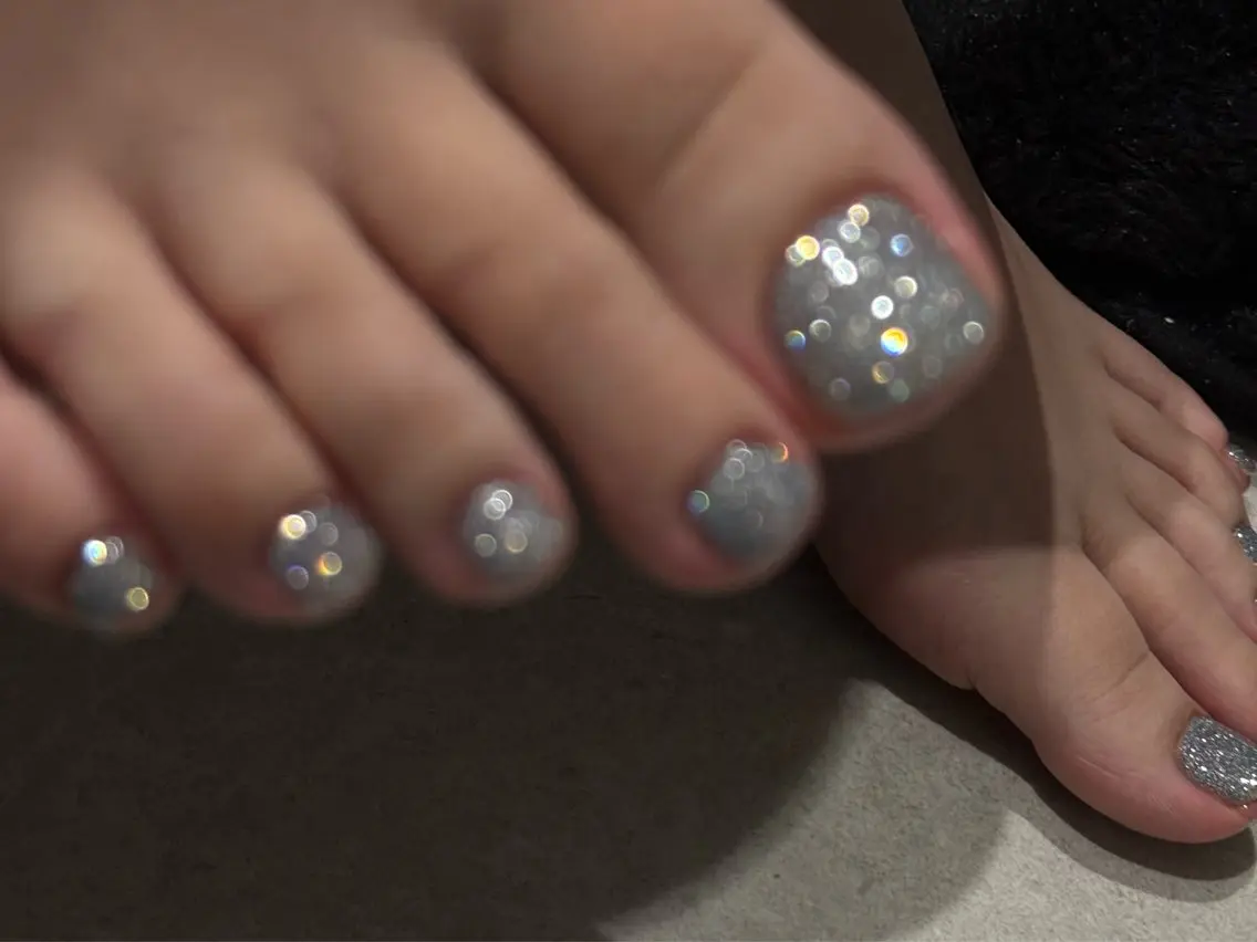 ネイル フラッシュネイル フットネイル Oa.beauty studioのネイルデザイン