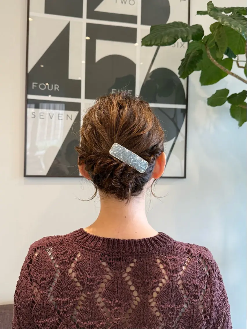 ヘアアレンジ ヘアセット rio ୨୧のヘアスタイル