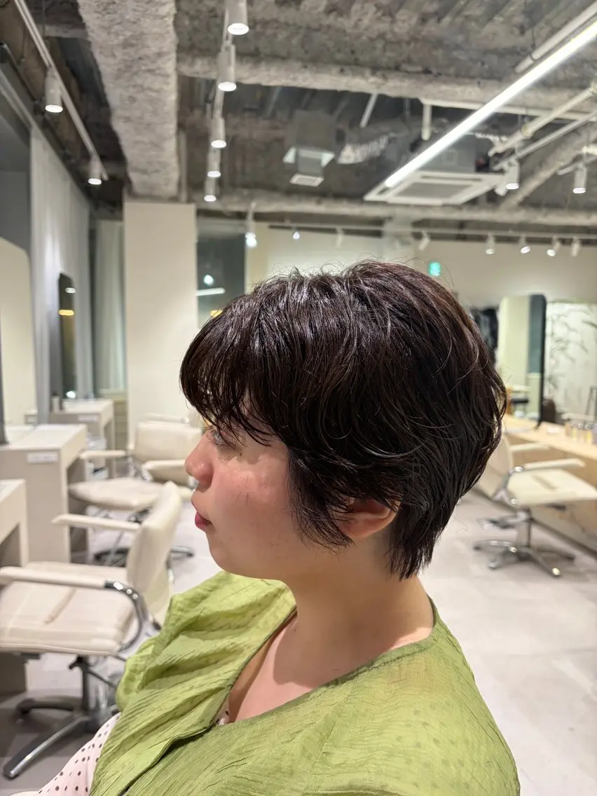 パーマ ニュアンスパーマ パーマ 透明感カラー🪽 ゆうかのヘアスタイル