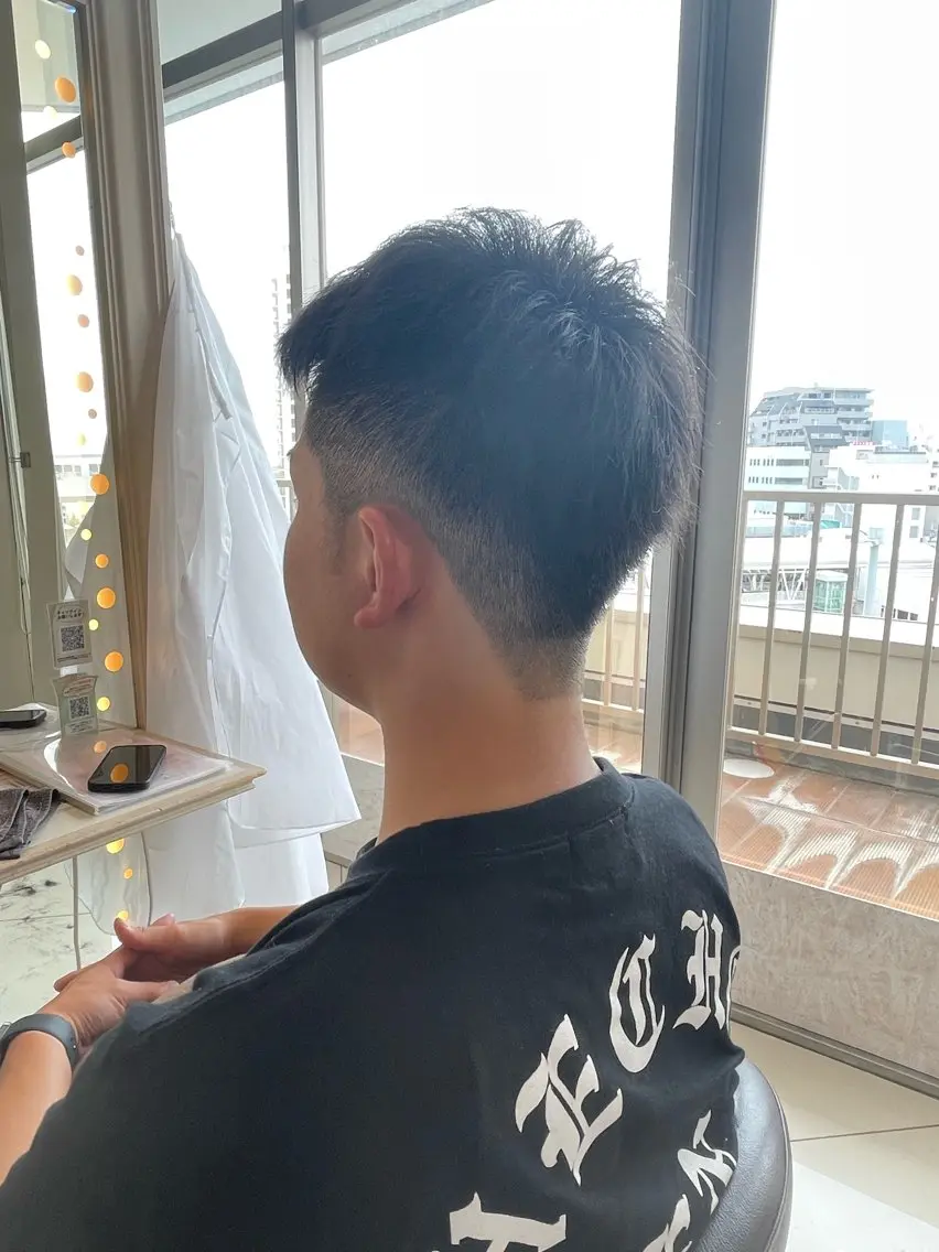 メンズ 透明感color吉田 沙羅のヘアスタイル