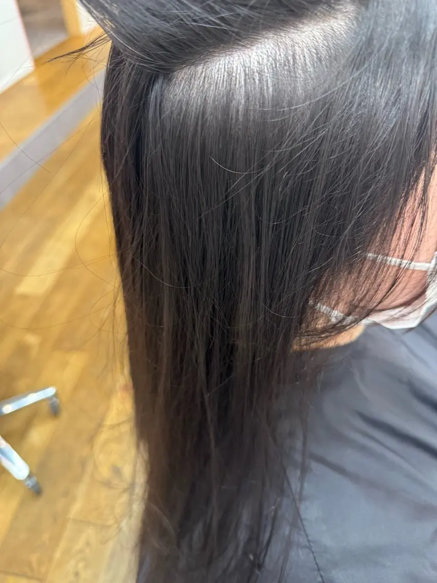ロング 阿部 舞裕のヘアスタイル