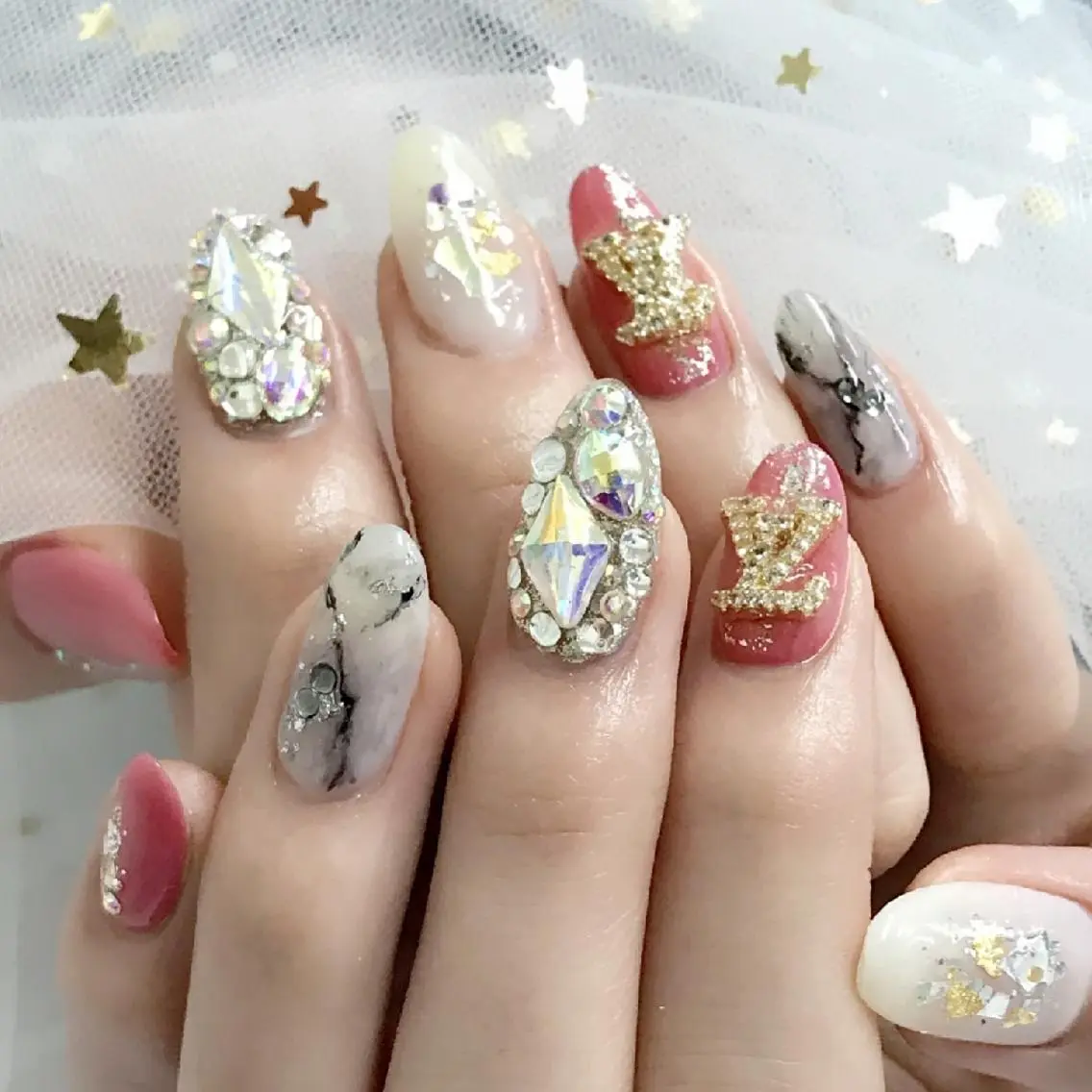 ネイル princess スカルプ専門店のネイルデザイン