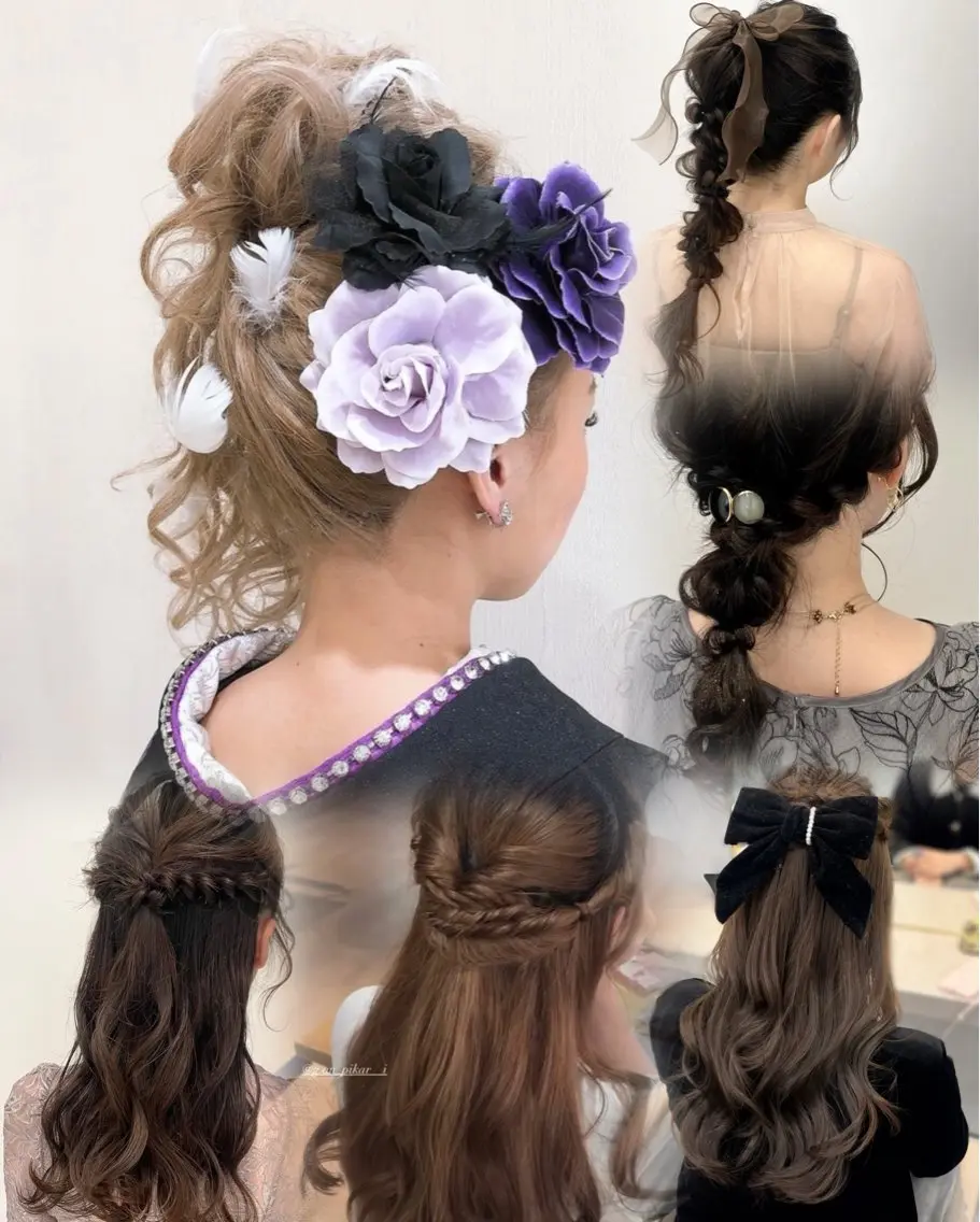 【🎀モテ髪・ゆるふわ🎀】垢抜けヘアアレンジの写真