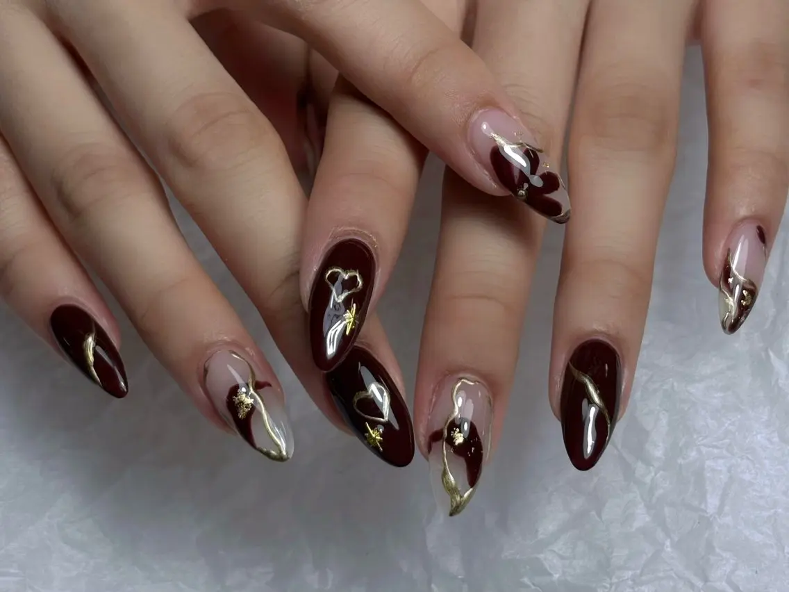 ネイル フレンチネイル ジェルネイル 韓国ネイル マグネットネイル ニュアンスネイル ハンドネイル Sully Nail  Labのネイルデザイン