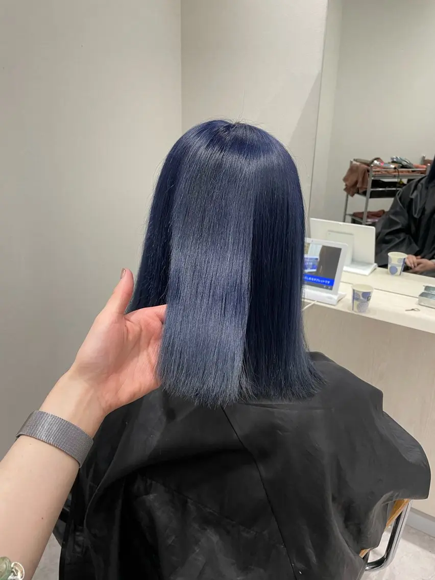 ミディアム ヘアカラー ♡透明感/艶カラー/ M a I ♡のヘアスタイル