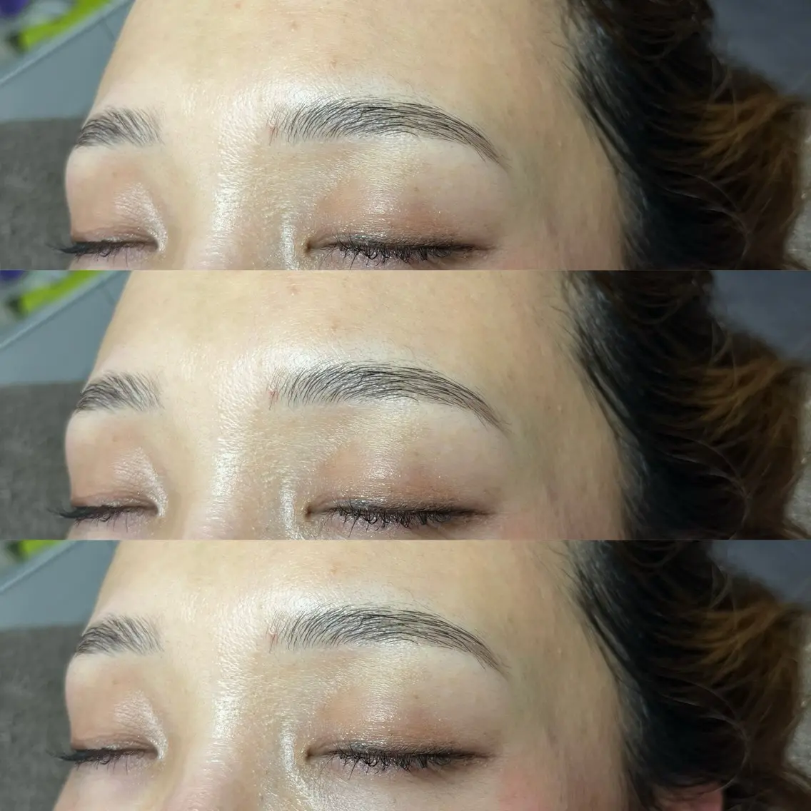 眉毛パーマ＋鼻毛Waxの写真