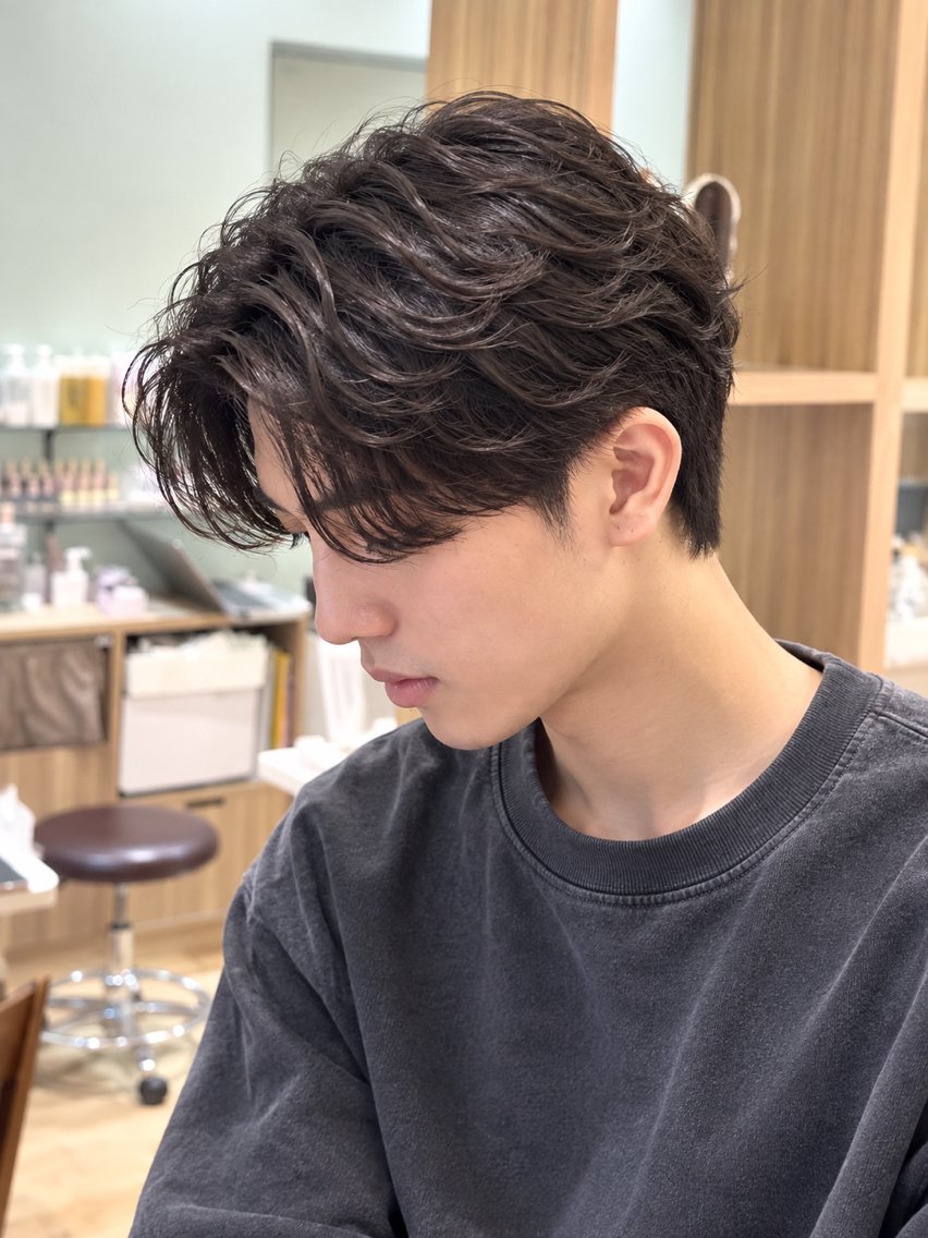 パーマ メンズ メンズパーマ パーマ 小沼 裕太のヘアスタイル