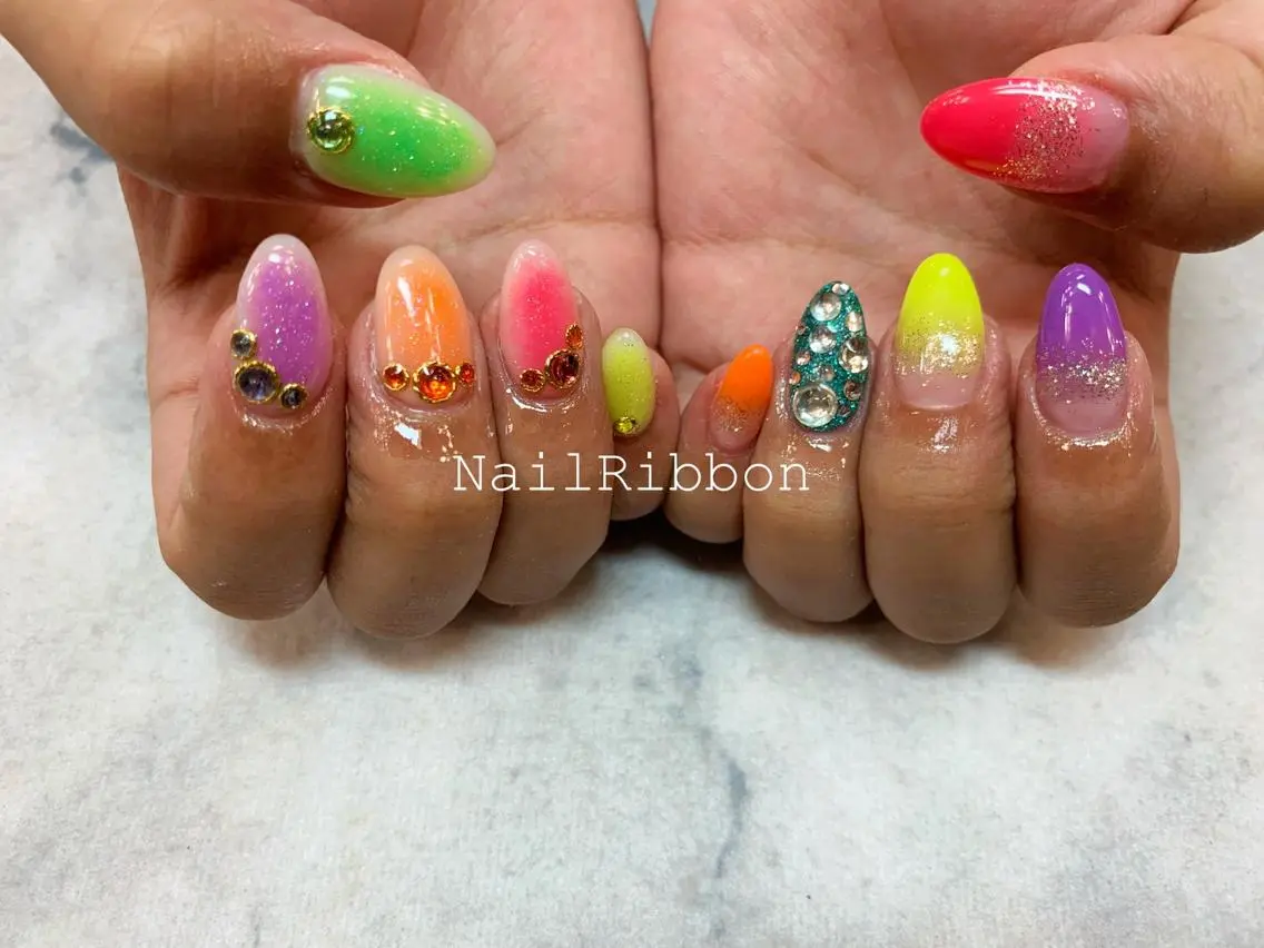 ネイル 🎀ネイルサロン RIRI🎀のネイルデザイン